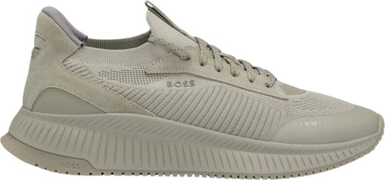 Hugo Boss Eco-vriendelijke sneakers voor mannen Green Heren