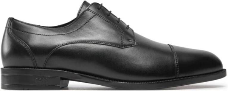 Hugo Boss Elegante Veterschoenen Derby Zwart Black Heren