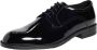 Hugo Boss Zwarte Veterschoenen Lakleren Schoenen Black Heren - Thumbnail 6