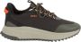 Hugo Boss Groene Sneaker Stijlvol Model Green Heren - Thumbnail 2