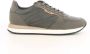 Hugo Boss Heren Khaki KAI Runn Sneakers Green Heren - Thumbnail 1