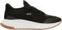 Hugo Boss Hoge stoffen sneakers zwarte kleur Black Heren - Thumbnail 1