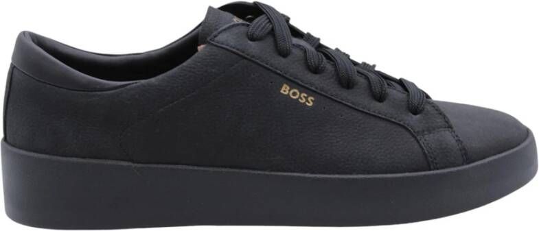 Hugo Boss Hoogstraat Sneakers voor Mannen Black Heren