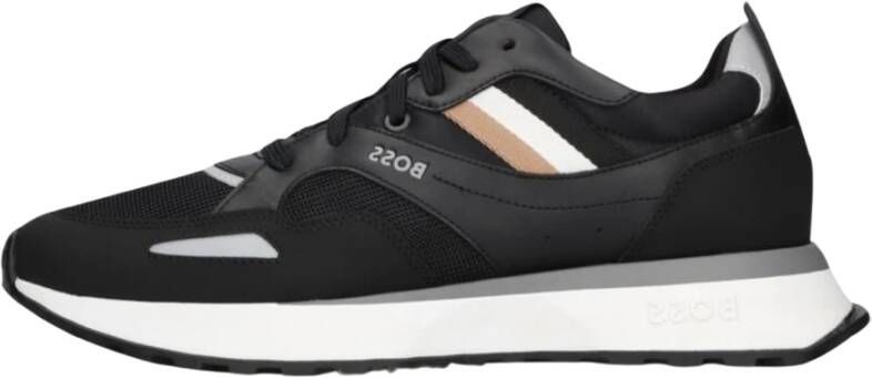 Hugo Boss Jonah Runn Lage Sneakers Black Heren