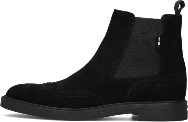 Hugo Boss Klassieke Chelsea Boots Calev_cheb Black Heren