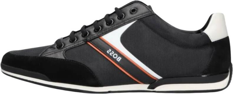 Hugo Boss Lage Saturn Sneakers Black Heren