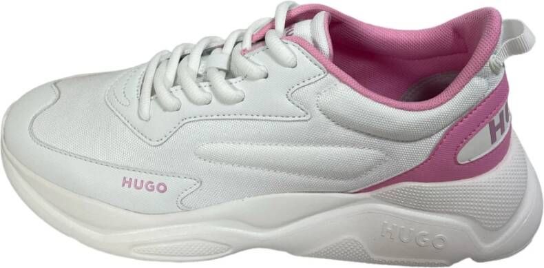 Hugo Boss Leon Runn Sneakers Licht Pastelblauw Multicolor Dames