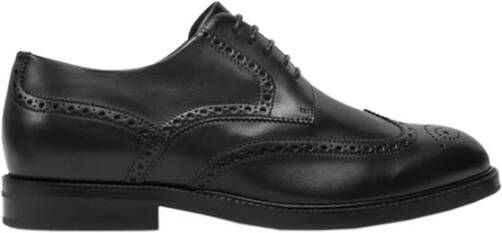 Hugo Boss Leren Dressletic Derb Bobr Schoenen Black Heren