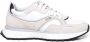 Hugo Boss Leren Sneakers Ronde Neus Logo Vetersluiting Beige Heren - Thumbnail 2