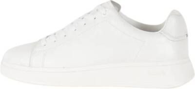 Hugo Boss Lichtgewicht technische stof sneakers White Heren