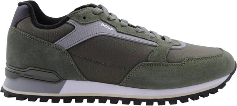 Hugo Boss Lijsterbeslaan Sneaker Green Heren