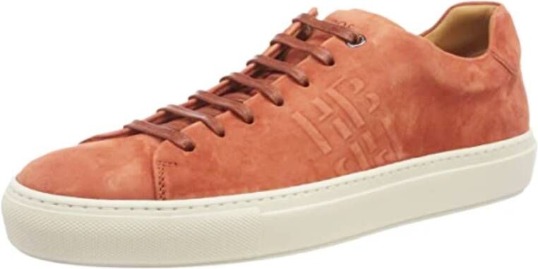 Hugo Boss Sneakers Oranje Heren