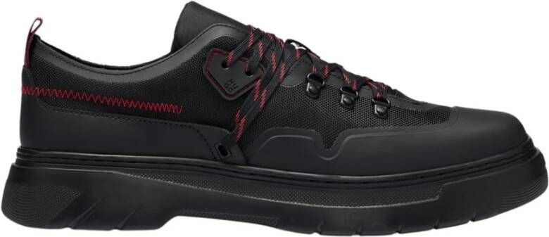 Hugo Boss Zwarte Sneakers Black Heren