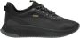 Hugo Boss Sportieve Sneakers met Mesh en Logo Black Heren - Thumbnail 1