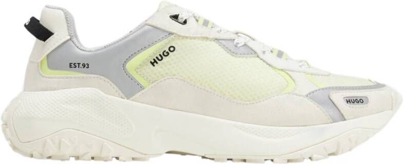 Hugo Boss Stijlvolle heren sneakers voor casual en sportieve outfits White Heren