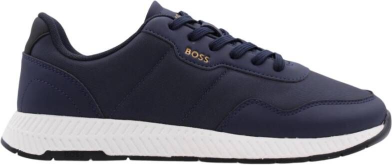 Hugo Boss Stijlvolle Sneaker Beukenlaan Blue Heren