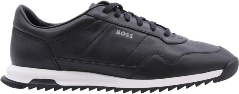 Hugo Boss Stijlvolle Sneaker Steenweg Black Heren