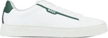 Hugo Boss Stijlvolle Sneakers voor Dagelijks Gebruik White Heren