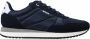 BOSS Lage Sneakers Heren Kai Runn Maat: 40 Materiaal: Suède Kleur: Blauw - Thumbnail 2