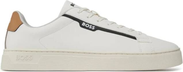 Hugo Boss Stijlvolle Sneakers voor Heren White Heren