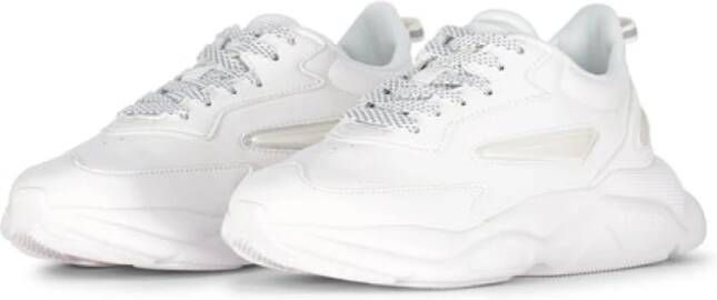 Hugo Boss Sneakers met transparante details en treklip White Heren