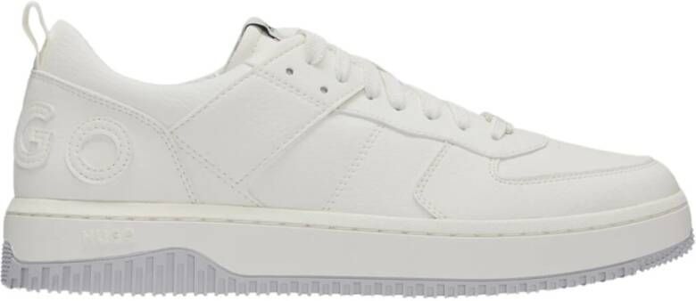 Hugo Boss Witte Kilian Sneakers met Lage Top Wit Heren