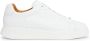 Hugo Boss Witte Leren Sneakers Rubberen Zool White Heren - Thumbnail 1