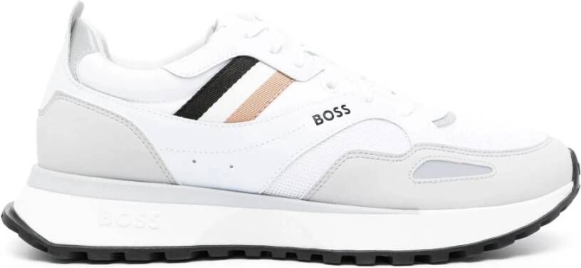 Hugo Boss Witte Sneaker voor een stijlvolle look White Heren