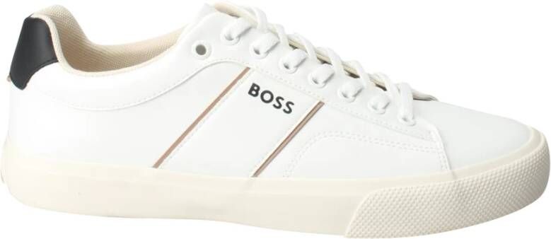 Hugo Boss Witte Sneakers Aiden Tenn Flpp White Heren