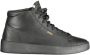 Hugo Boss Zwarte High-Top Polyester Sneakers Black Heren - Thumbnail 1