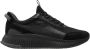 Hugo Boss Zwarte hybride sneakers met EVA-rubbers zool Black Heren - Thumbnail 1