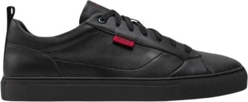 Hugo Boss Zwarte lage sneakers Black Heren