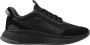 Hugo Boss Zwarte Leren Sneakers Black Heren - Thumbnail 1