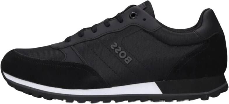 Hugo Boss Zwarte Parkour-l Runn Sneakers Black Heren