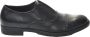 Hundred100 Zwarte Leren Oxford Schoenen Black Heren - Thumbnail 1