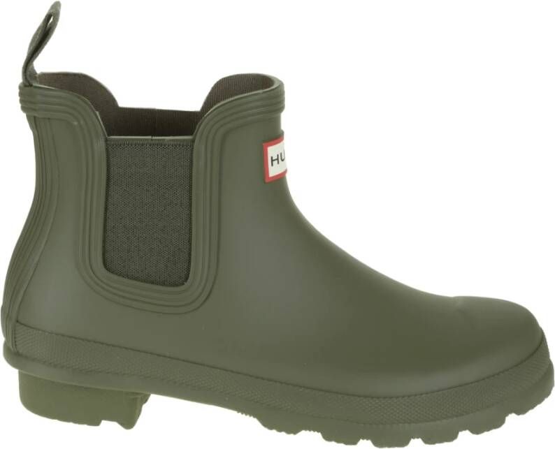 Hunter Ankle Boots Groen Dames