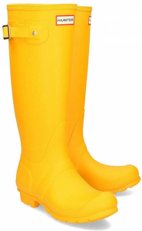 Hunter Boots Women's Original Tall Rubberlaarzen geel