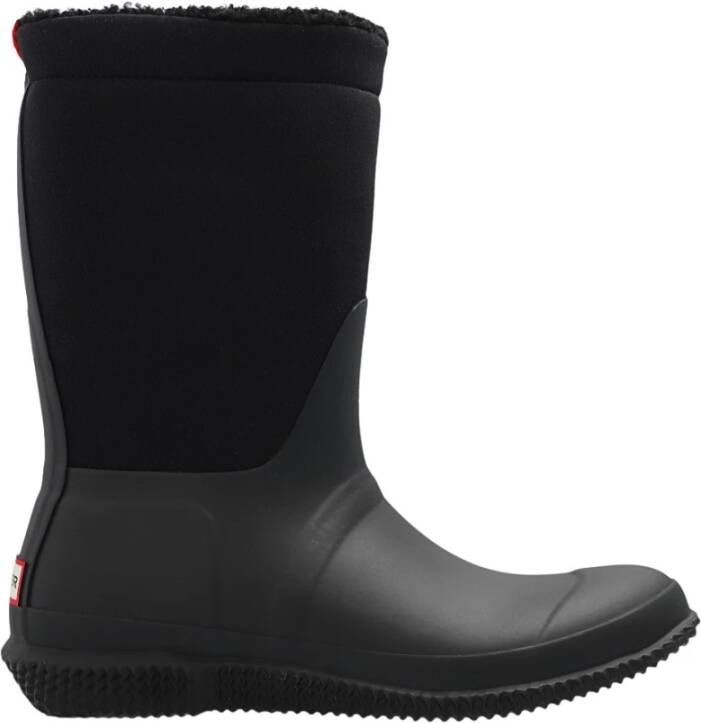 Hunter Boots Women's Original Roll Top Sherpa Boot Winterschoenen zwart