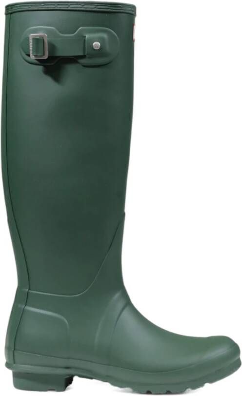 Hunter Hoge regenlaarzen Herfst Winter Collectie Vrouwen Green Dames