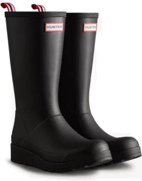 Hunter Moderne Twist Regenlaarzen Zwart-36 Black Dames