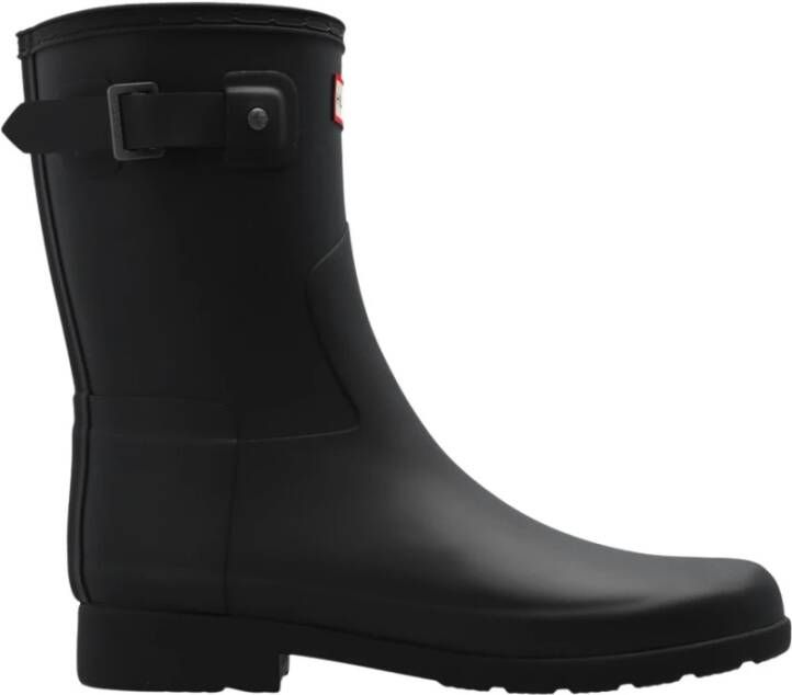 Hunter Boots Women's Refined Short Boot Rubberlaarzen zwart