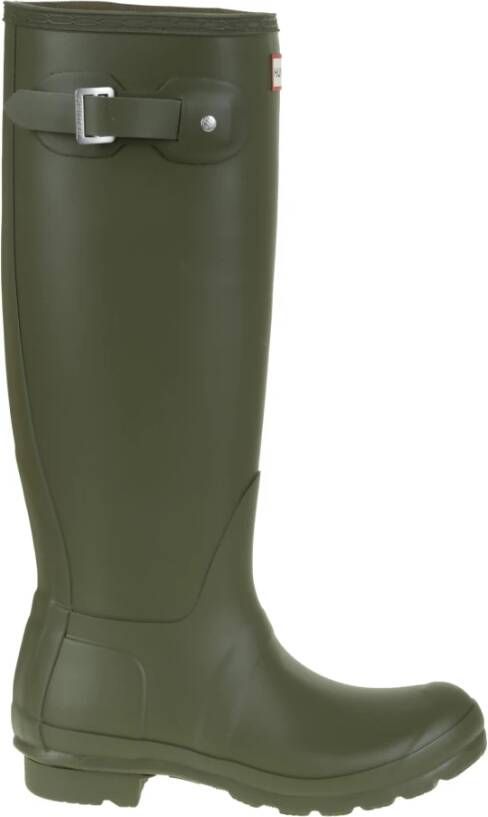 Hunter Boots Women's Original Tall Rubberlaarzen olijfgroen