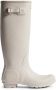 Hunter Boots Women's Original Tall Rubberlaarzen grijs beige - Thumbnail 1