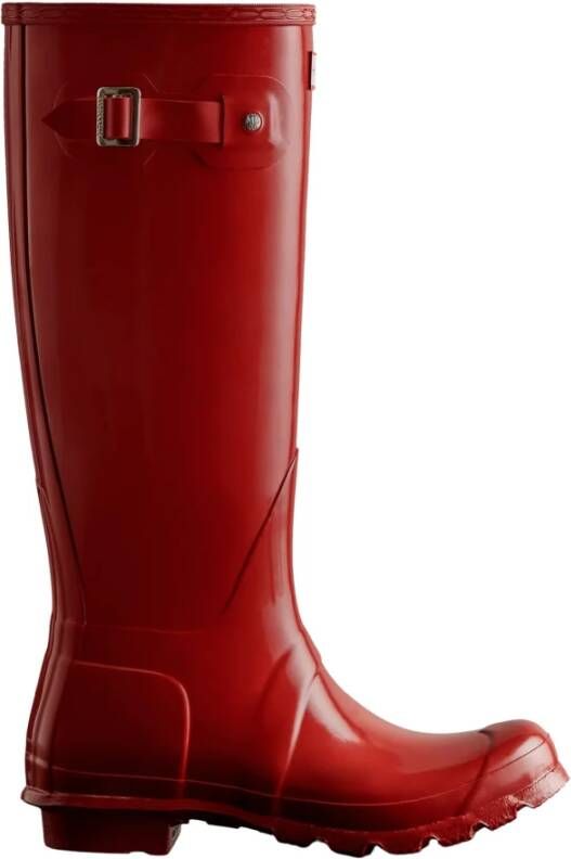 Hunter Hoge regenlaarzen dames Herfst Winter collectie Red Dames