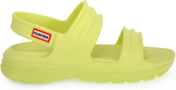 Hunter Slippers ZESTY YELLOW IN OUT BLOOM FOAM CLOG