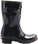 Hunter Boots Women's Original Short Gloss Rubberlaarzen blauw - Thumbnail 1