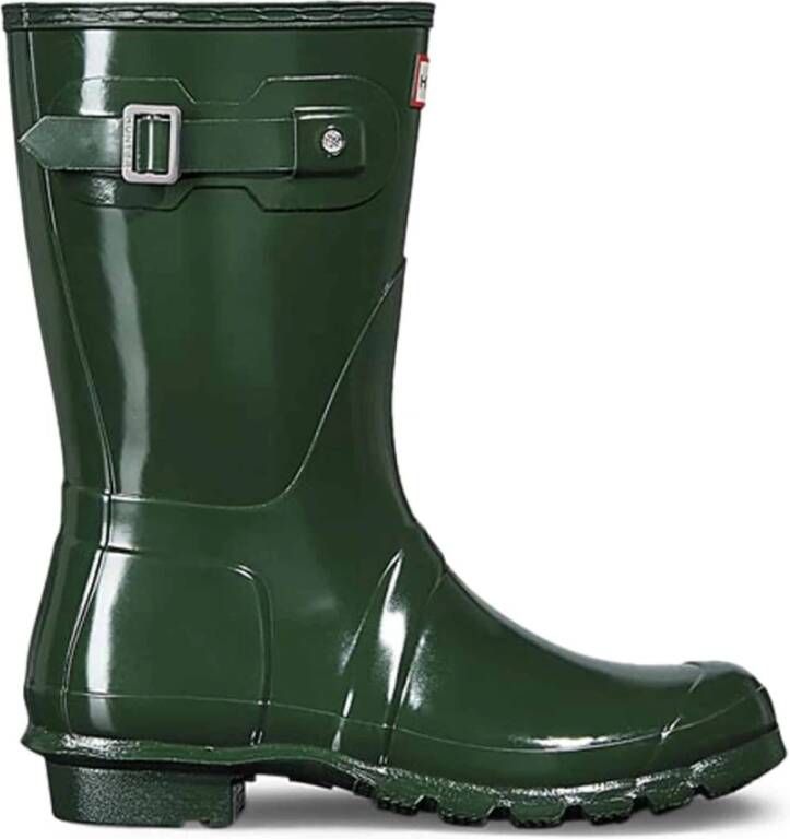 Hunter Winterlaarzen met gespdetail Green Dames