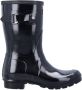 Hunter Zwarte Gesloten Schoenen Waterdichte Instaplaarzen Black Dames - Thumbnail 1