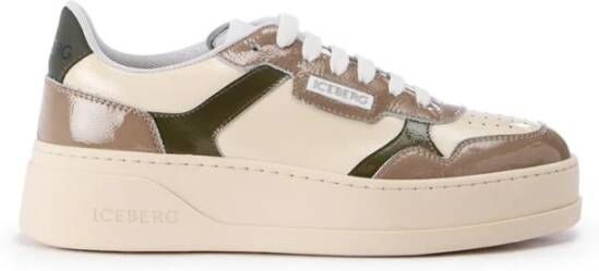 Iceberg Chunky Sole Sneakers Multicolor Dames