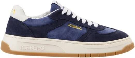 Iceberg Clock V2 sneakers met oversized zool Blue Heren